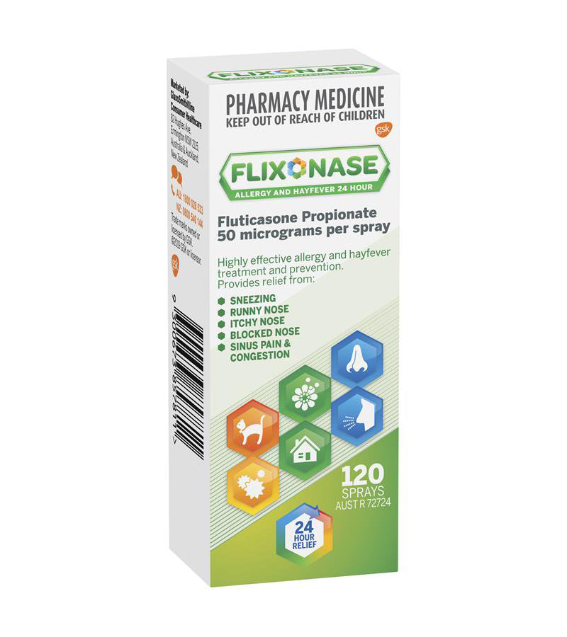 Flixonase Nasal Spray Non Drowsy 120 Sprays