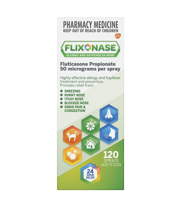 Flixonase Nasal Spray Non Drowsy 120 Sprays