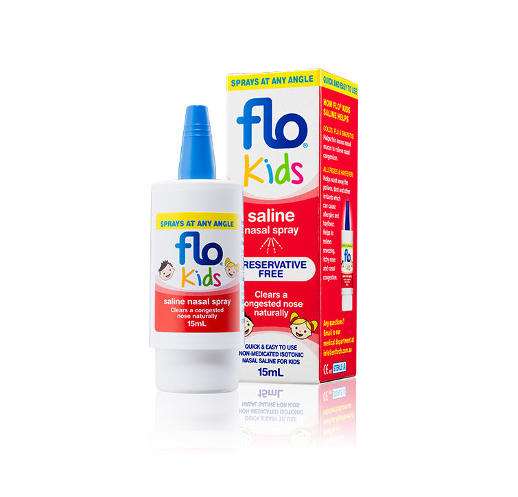 Flo Kids Saline Nasal Spray 15ml
