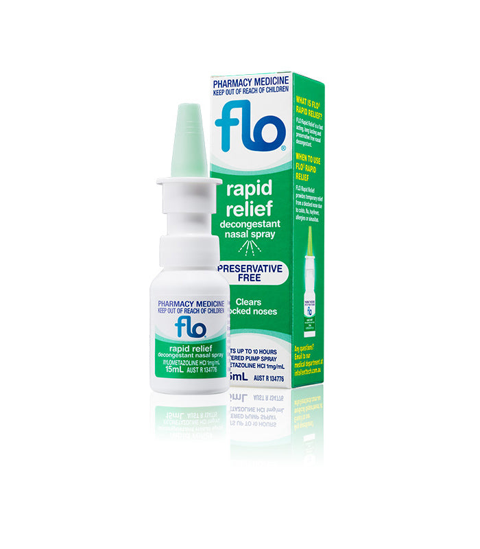 Flo Rapid Relief Decongestant Nasal Spray 15ml