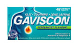 Gaviscon Chewable Tablets Peppermint 48 Pack