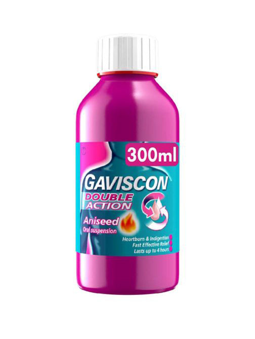 Gaviscon Dual Action Aniseed Liquid 300ml