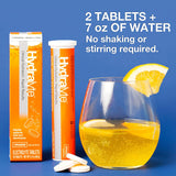 Hydralyte Electrolyte Effervescent Orange 20 Tablets