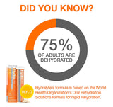 Hydralyte Electrolyte Effervescent Orange 40 Tablets