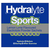 Hydralyte Sports Lemon Lime Powder 12 Sachet