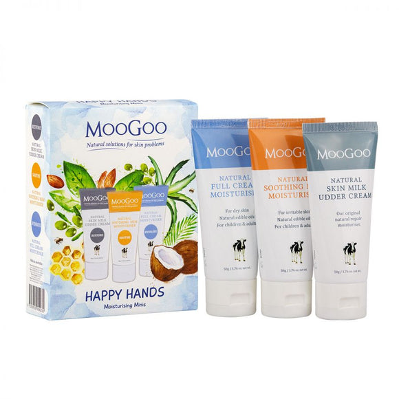 MooGoo Happy Hands Moisturising Minis Pack
