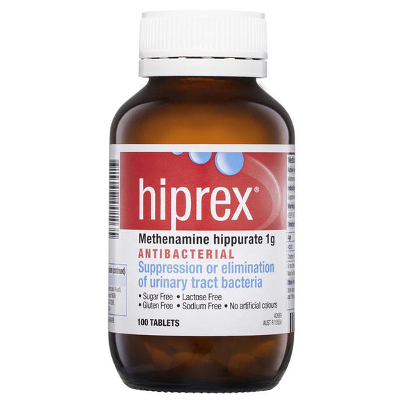 Hiprex Urinary Tract Antibacterial 1g 100 Tablets