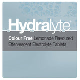 Hydralyte Colour Free Lemonade Effervescent 20 Tablets