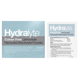 Hydralyte Colour Free Lemonade Powder 4.9g x 10 Sachets