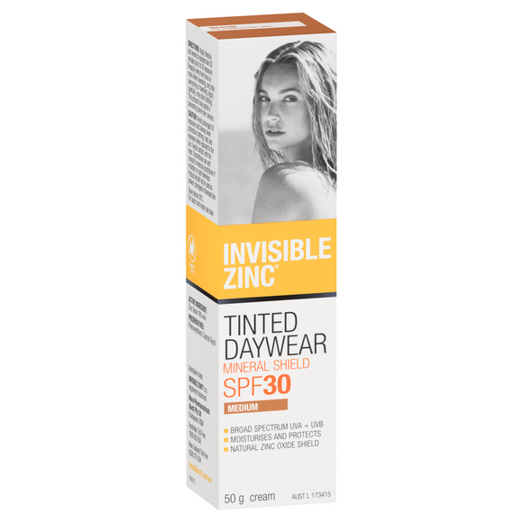 Invisible Zinc Tinted Daywear Medium - SPF 30+ 50g