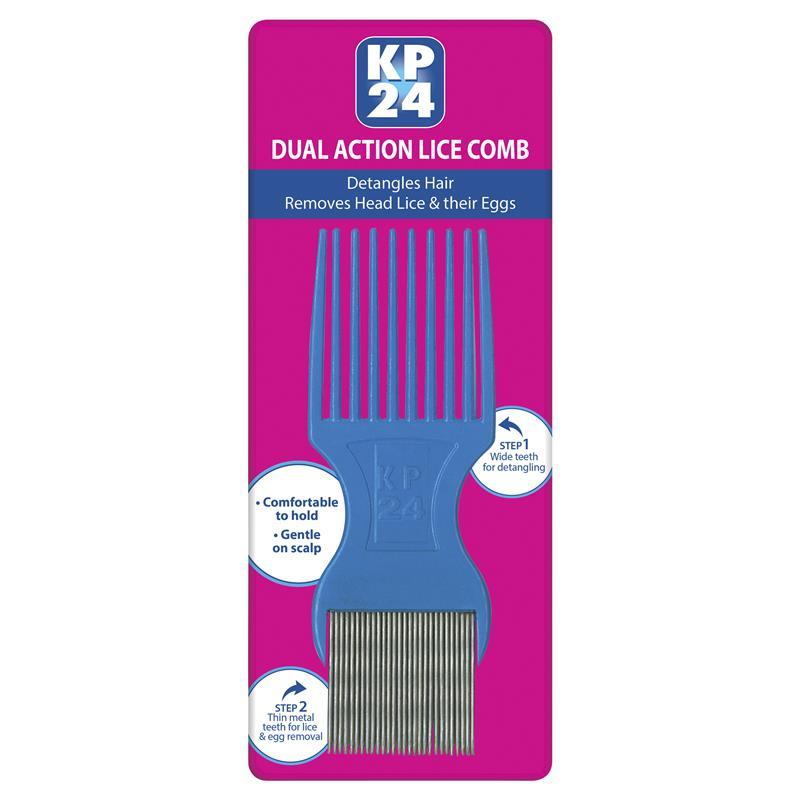 KP24 Dual Action Long Tooth Head Lice Comb
