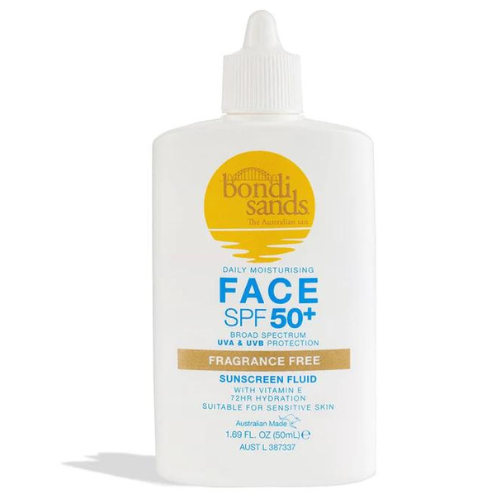 Bondi Sands SPF 50+ Fragrance Free Face Sunscreen Lotion 50ml