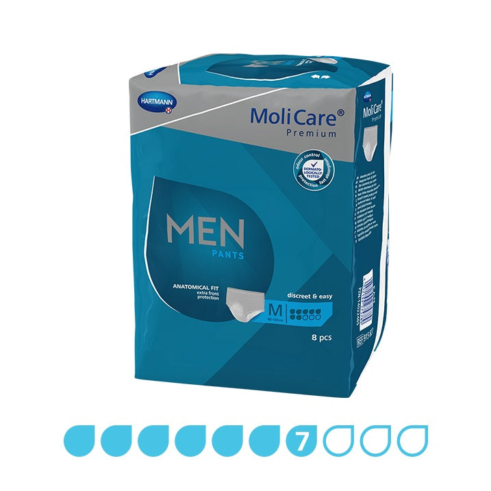 MoliCare Premium Men Pants 7 Drops Medium 8 Pants x 4 Packs
