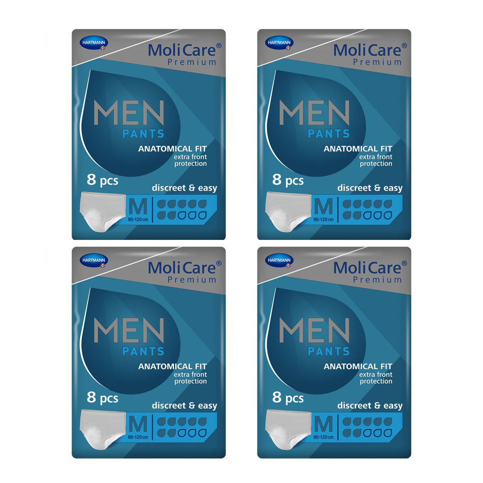 MoliCare Premium Men Pants 7 Drops Medium 8 Pants x 4 Packs
