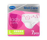 MoliCare Premium Lady Pants 5 Drops Large 7 Pants x 8 Packs