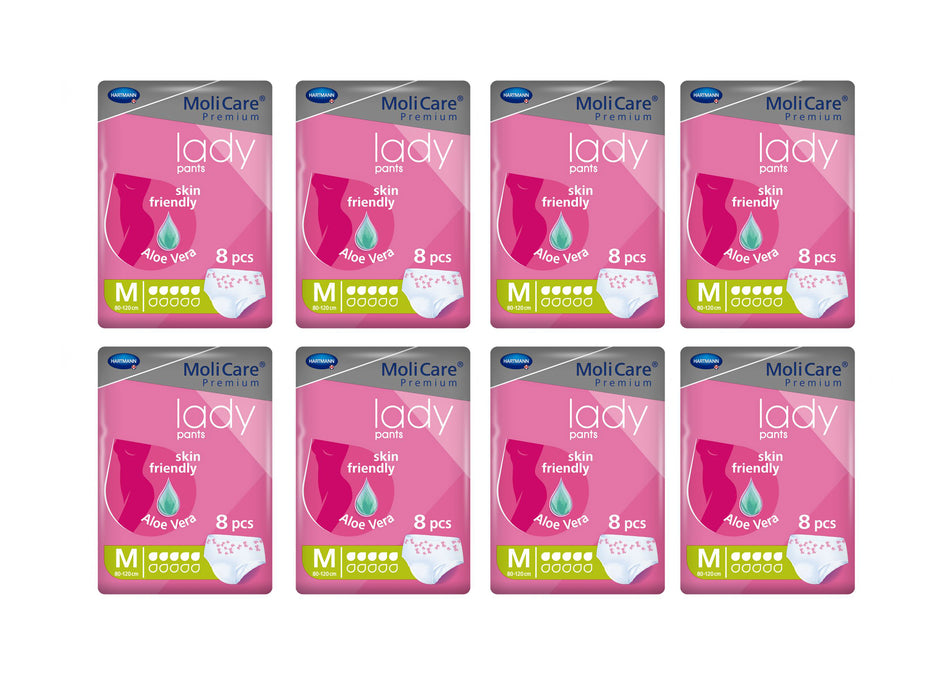 MoliCare Premium Lady Pants 5 Drops Medium 8 Packs x 8 Pants