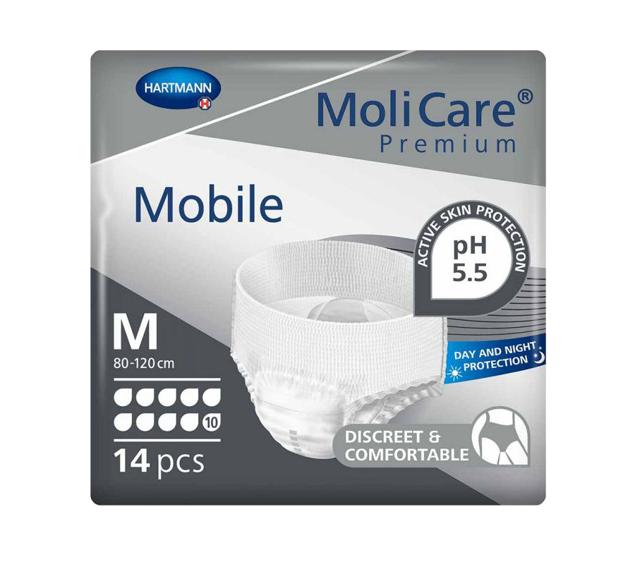MoliCare Premium Mobile 10 Drops Medium 14 Pants x 3 Packs