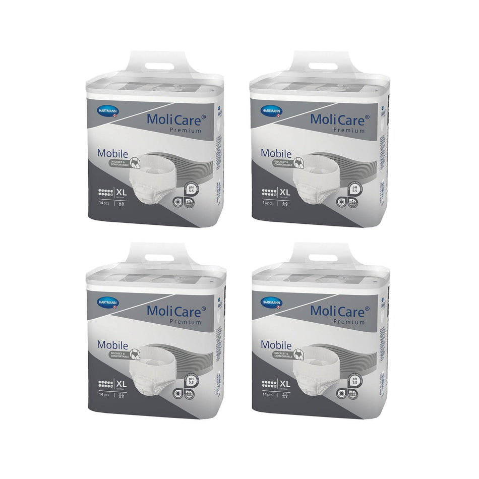 MoliCare Premium Mobile 10 Drops Extra Large x 4 Packs