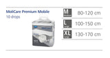 MoliCare Premium Mobile 10 Drops Size Large 4 Packs x 14 Pants Value Pack