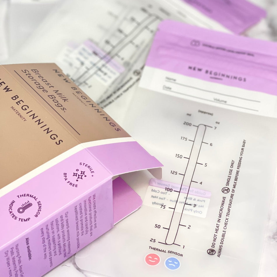 New Beginnings Breast Milk Storage 25 Bags