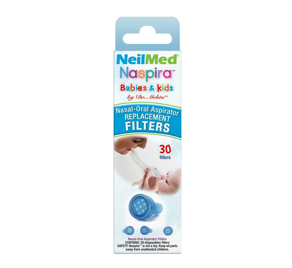 NeilMed Naspira Filter Replacements 30 Packs