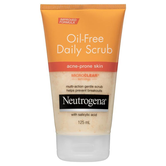 Neutrogena Oil-Free Daily Scrub Acne-Prone Skin 125mL