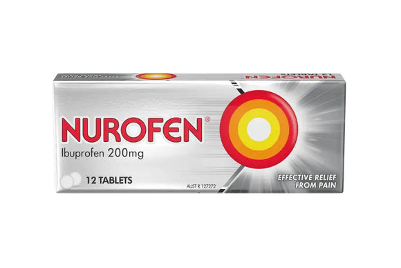 Nurofen Pain & Inflammation Relief 200mg 12 Tablets