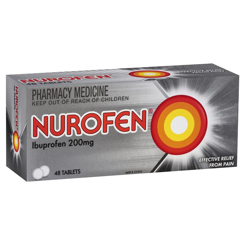 Nurofen Pain & Inflammation Relief 200mg 48 Tablets