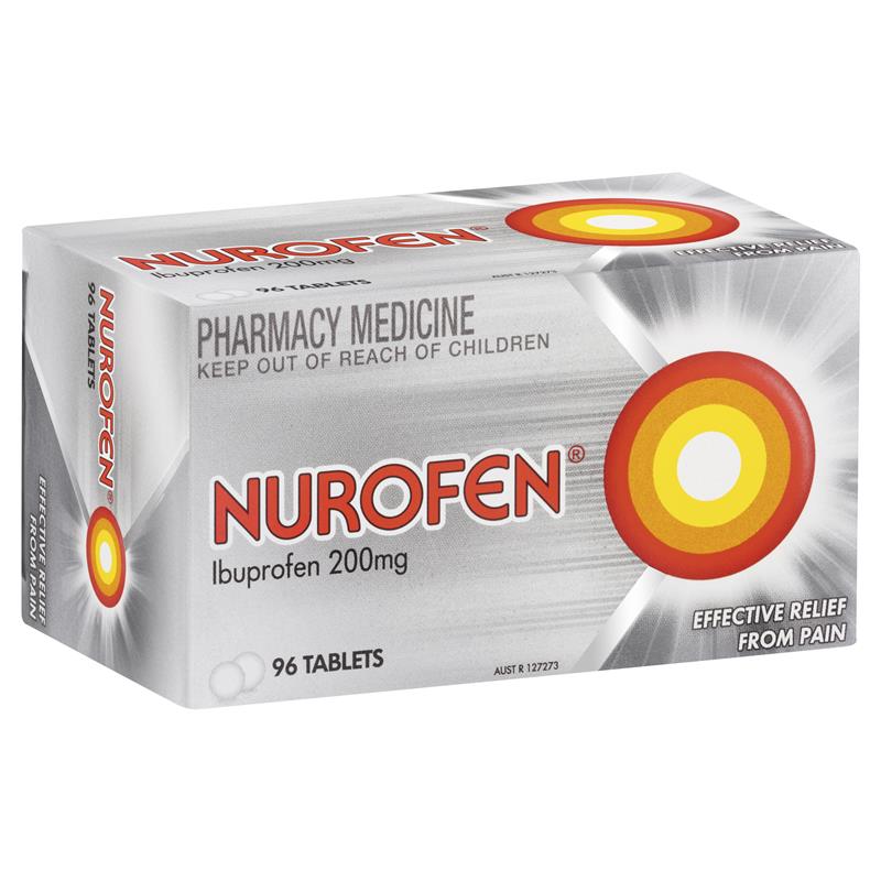 Nurofen Pain Relief 200mg 96 Tablets