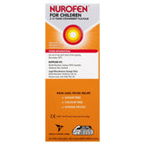 Nurofen Children 5 Years To 12 Years Orange Flavour Pain & Fever Relief 100ml