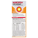 Nurofen Children 5 to 12 Years Strawberry Flavour - Pain & Fever Relief 200ml