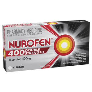 Nurofen Ibuprofen Double Strength 400mg 12 Tablet