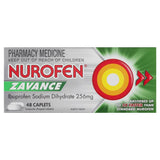 Nurofen Zavance Fast Pain Relief 256mg 48 Caplets