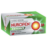 Nurofen Zavance Fast Pain Relief Liquid 200mg 80 Capsules