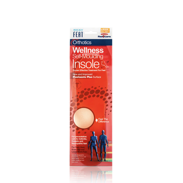 Neat Feat Orthotics Footcare Diabetic Self Molding Insole - Small