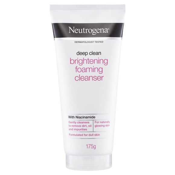 Neutrogena Deep Clean Brightening Foaming Cleanser 175g