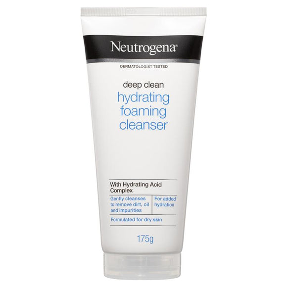 Neutrogena Deep Clean Hydrating Foaming Cleanser 175g