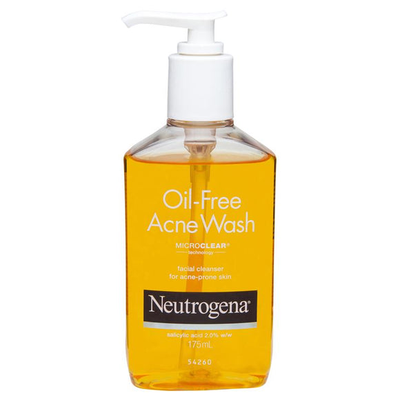 Neutrogena Oil-Free Acne Wash 175mL