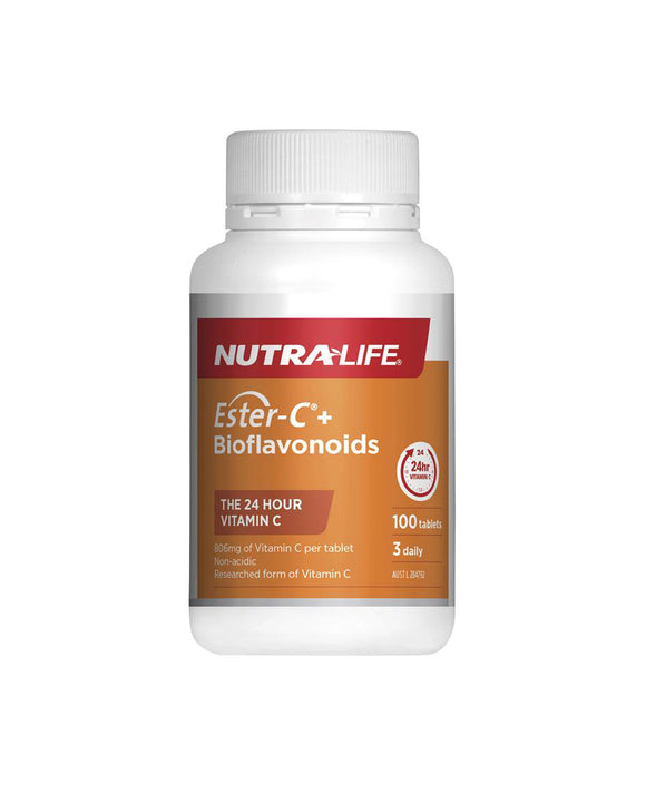Nutra-Life Ester-C + Bioflavonoids 100 Tablets
