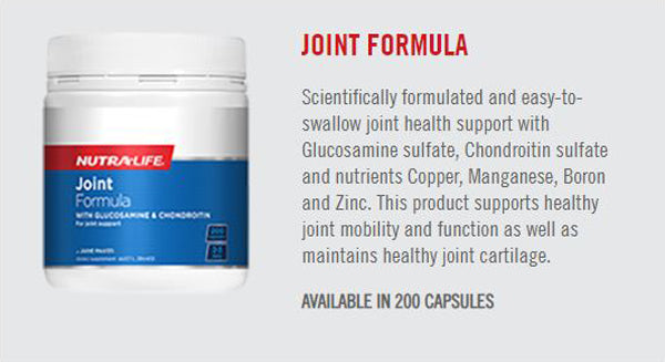 Nutra-Life Joint Formula 200 Capsules
