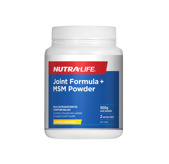 Nutra-Life Joint Formula + MSM Powder 500g