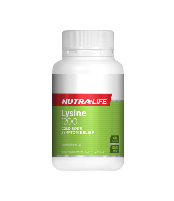 Nutra-Life Lysine 1200 60 Tablets