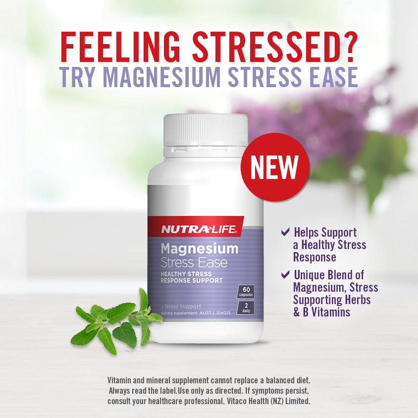 Nutra-Life Magnesium Stress Ease 60 Capsules