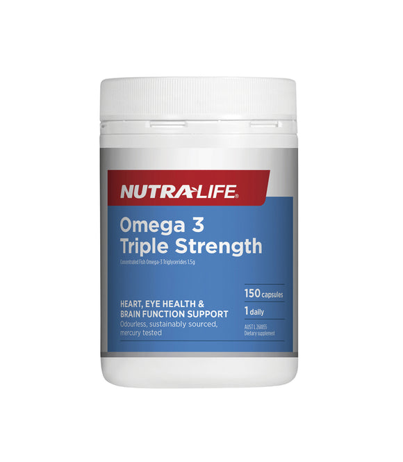 Nutra-Life Omega 3 Triple Strength 150 Capsules