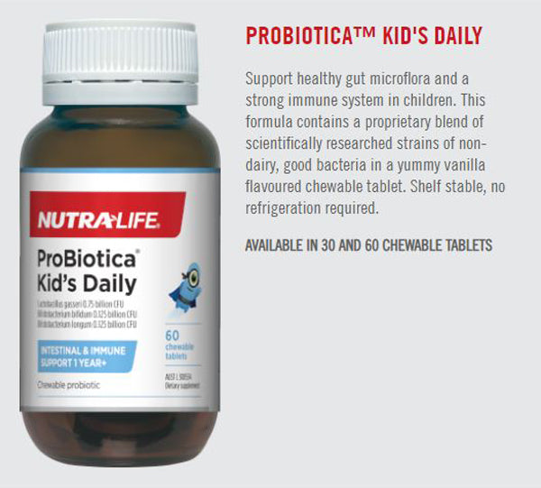 Nutra-Life ProBiotica Kid's Daily 30 Tablets