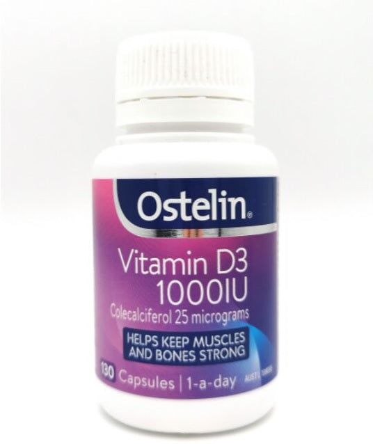Ostelin Vitamin D3 1000IU -  60 Capsules