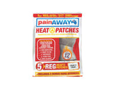 Pain Away Regular Heat Patches 5 Pack