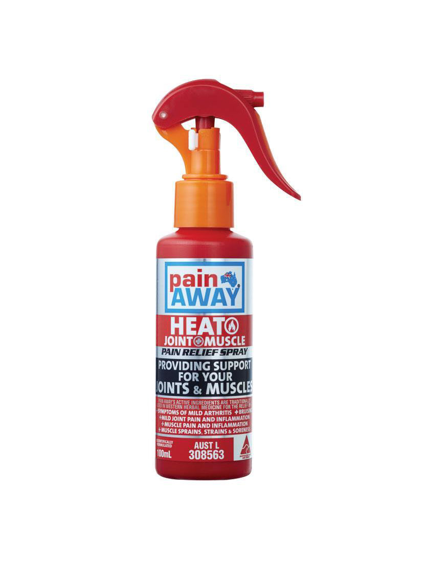 Pain Away Heat Joint & Muscle Pain Relief Spray 100ml