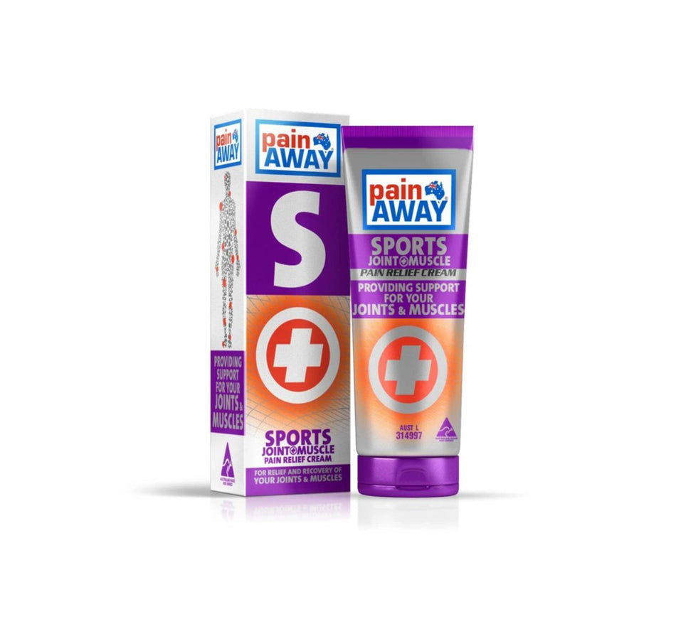 Pain Away Sports Joint & Muscle Pain Relief Cream Tube 125g
