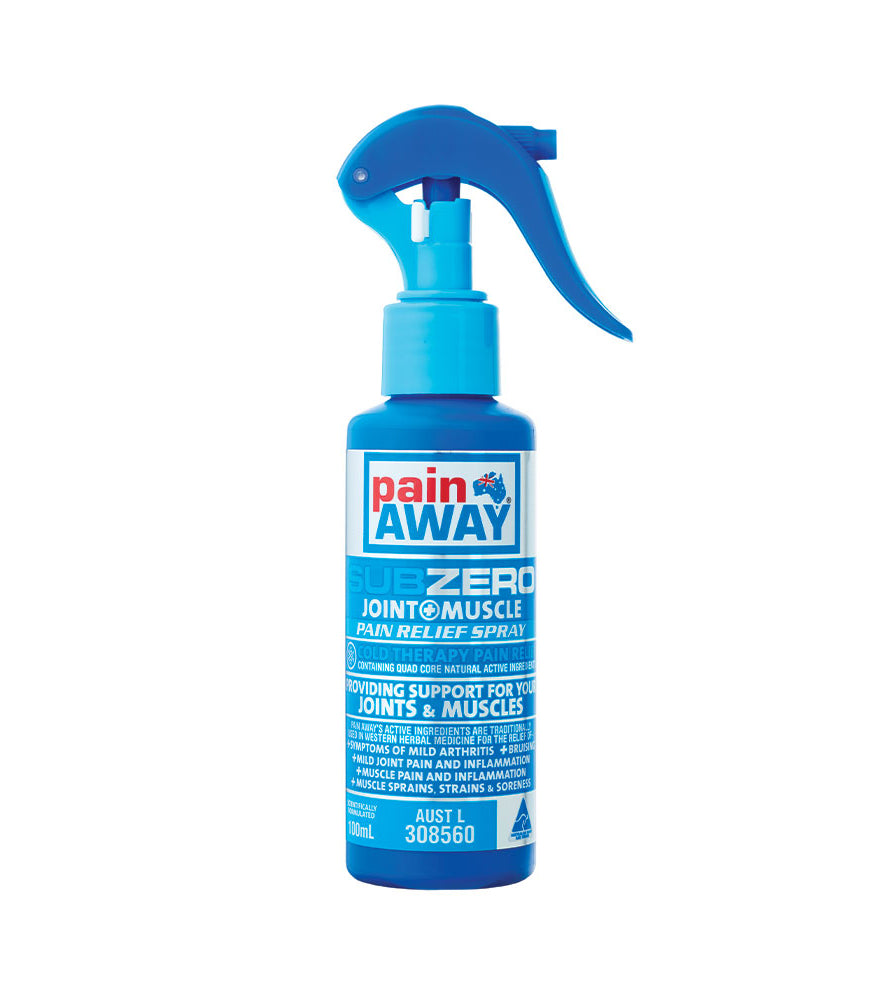Pain Away Sub Zero Joint & Muscle Pain Relief Cold Spray 100ml